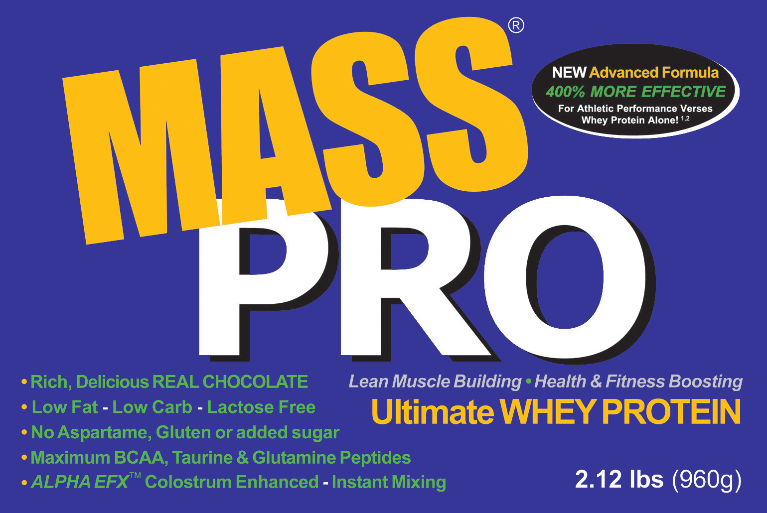 mass pro whey protein